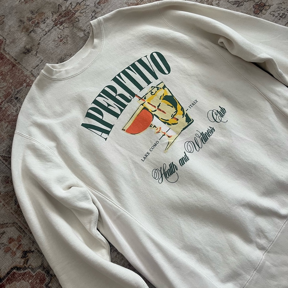 Aperitivo print Crewneck Sweater - Picture 3 of 6